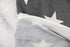 Heather Gray Star Baby French Terry Knit Fabric Remnant 2.25 yards